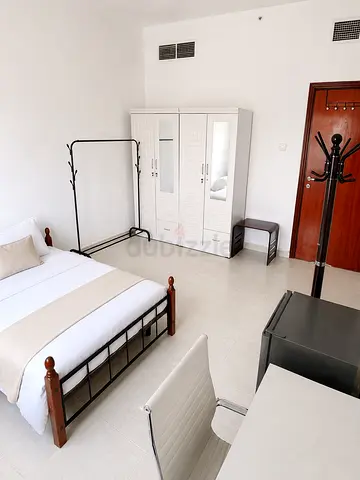 Spacious furnished room in a clean 2BHK in Muhaisnah 4.