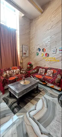 5-seater Living Room Sofa Set with Coffee Table - Used, Good Condition. All in 250