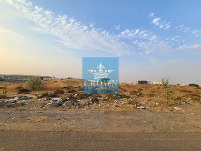 15000 قدم مربع أرض الجدار الحدودي في منطقة الإمارات الصناعية الحديثة ، أم القيوين للإيجار**-