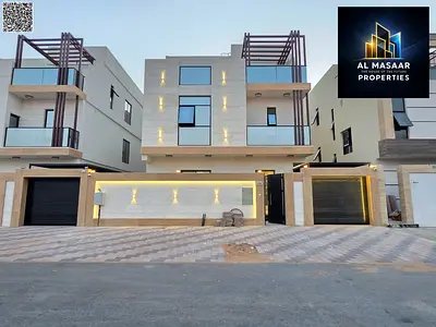 مسبح و رووف و كهرباء و ماء و مكيفات فيلا فاخرة جدا مع مظلة سيارات تملك حر و تورث للابناء