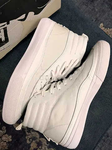 Alexander McQueen MCQ high top sneakers 44 gucci prada balmain dkny leather omega jlc tumi berlutti