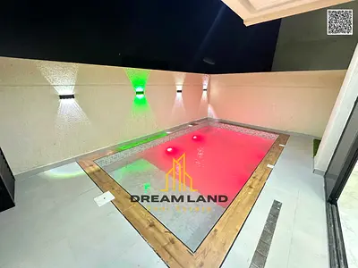 A unique opportunity to own a modern villa with an elegant design and a strategic location on a main street in one of Ajman's best residential areas.
