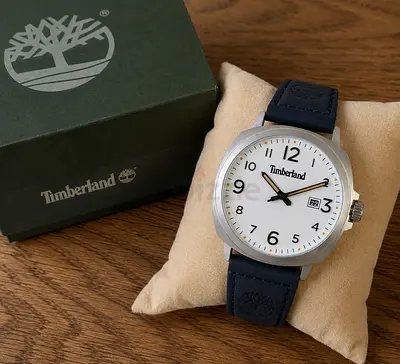 Timberland Analog Watch with Blue Leather Strap Topclass