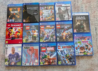 PS4/PS5 Games — Mixed Genres (Action, Sports, LEGO, RPG)