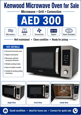 Microwave (Kenwood) for Sale