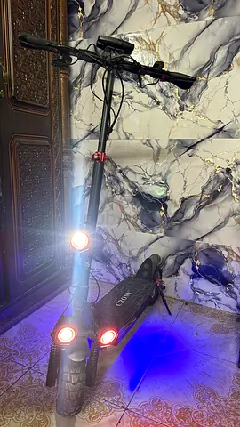 Electric Scooter - Cruise Controls and Digital Display