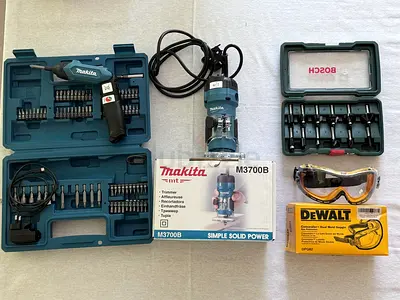 Makita Trimmer and Cordless Screwdriver - New