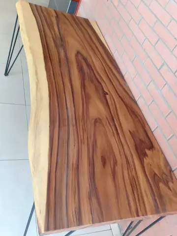 Almost New Live Edge Study Table ONLY