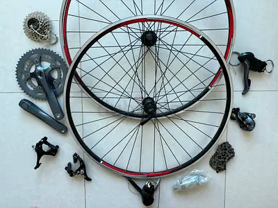 Shimano Road Bike components to building own bike - Complete Bundle only