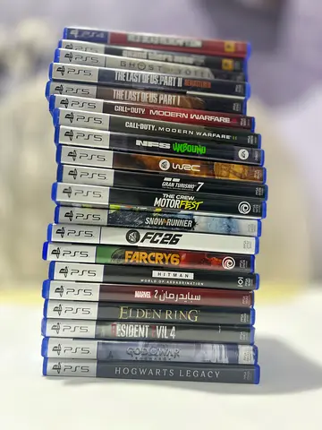Stack of 20 PS5 Games Collection — Multiple Titles, Good Condition