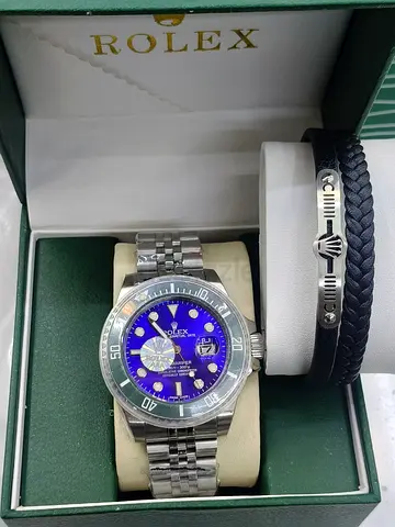 Premium automatic rolex with accessories