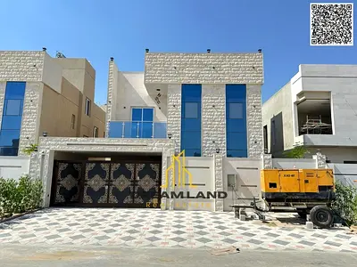 للإيجار بأرقى مناطق عجمان بالحليو2 فيلا فاخرة 5 غرف وروف بسعر مغرى