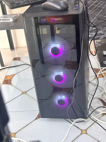 Gaming case with RGB Fans