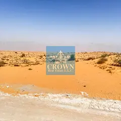 FOR SALE INDUSTRIAL LAND SIZE (87140 SQFT) IN EMIRATES MODERN INDUSTRIAL AREA UMM AL THOOB UMM AL QU