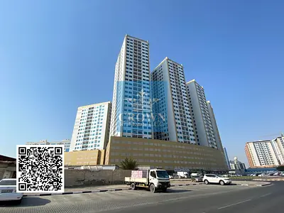 Best offer!!Studio Flat on high floor in Ajman Pearl Tower