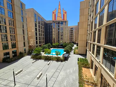 Brand New - Spacious 1 Bedroom Apartment ! Pool View ! for Rent in Al Mamsha