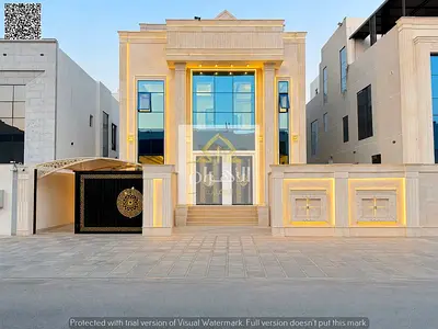 6 rooms next to a mosque, custom-finished with a rooftop terrace, one minute from Sheikh Mohammed Bin Zayed Road