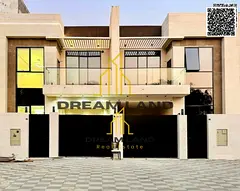 Villa for sale in Ajman at a bargain price. Excellent location, freehold ownership for all nationali
