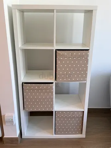IKEA Kallax 8 Cube Shelving Unit in White