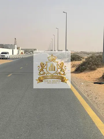 للبيع في الشارقه منطقه الصجعه (الحنو الجليل )  ارض مساحه13870 قدم   تصريح ارضي ومزانيين