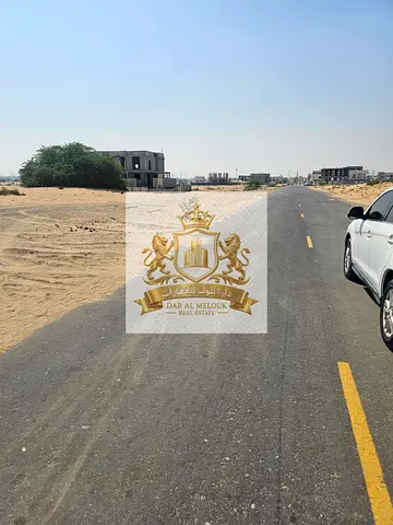 للبيع في الشارقة   منطقة الحوشى أرض سكنية   زاوية على شارعين   تملك حر لجميع الجنسيات العربية   تصريح فيلا أرضى وأول   صوب العابر