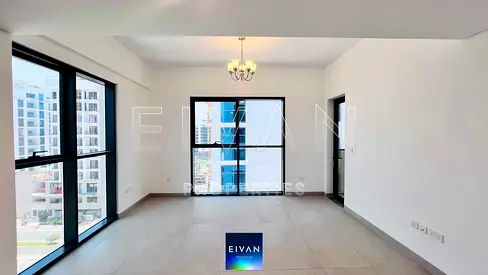 Bright 1BR | Near Metro Station | Hall & Balcony