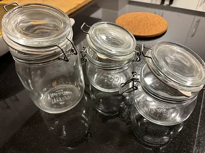 Jars with lid