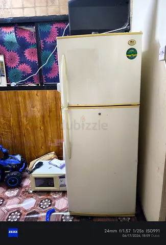 Used double-door refrigerator - good working condition 430l capacity