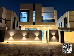Own a modern villa with an elegant design and spacious areas in a prime location close to all servic
