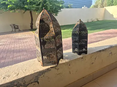 Arabic outdoor candle lanterns