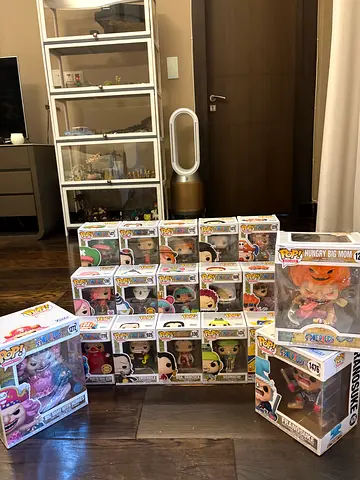 70 Funko pops and 4 big Funko pops