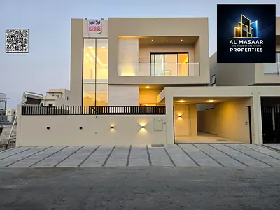 Modern villa with high-end finishes, large setback area in front of the villa, freehold ownership for all nationalities, bank financing available.