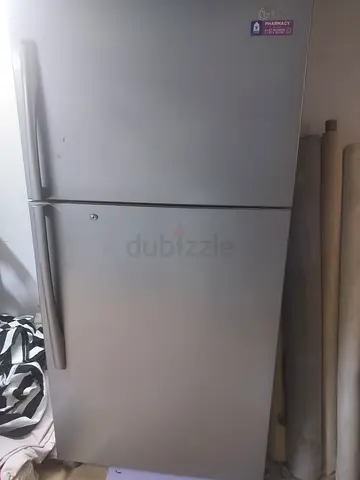 Silver Top-Freezer Refrigerator - Good Working Condition