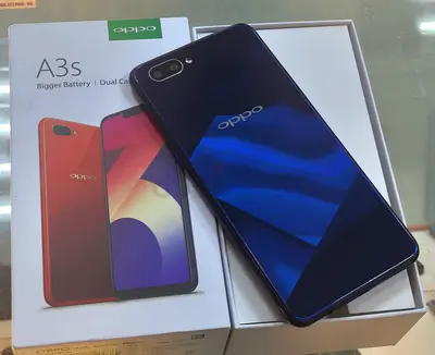 Oppo A3s Dual Camera - Good Condition with Box