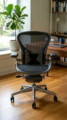 Used Herman Miller Aeron Office Chair - Size B, Excellent Condition