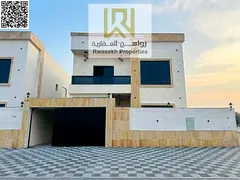 Luxury Villa for Sale in Ajman | 5 Master Bedrooms | Central AC | Prime Location on Al Helio Main Ro