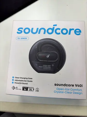 Soundcore by Anker Soundcore V40i True Wireless Earbuds (opened box)