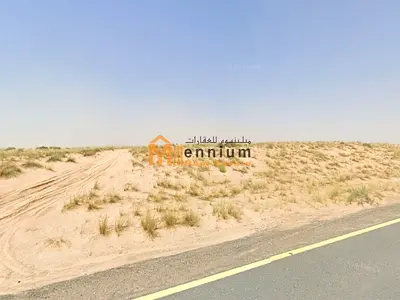 Land in Al-Ruwaidhat project, commercial permit, two-year installments, freehold ownership at the best price !!!!