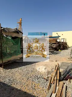 For Sale in Sharjah Al Sajaa Industrial Area (Al Sajaa S) Built-up plot of land measuring 10,000 sq