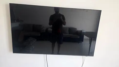Modern Wall Mounted Flat Screen Smart TV