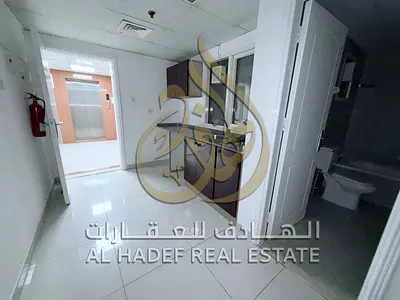 For annual rent in Al Khan, Sharjah, a distinctive studio apartment in a vibrant location close to