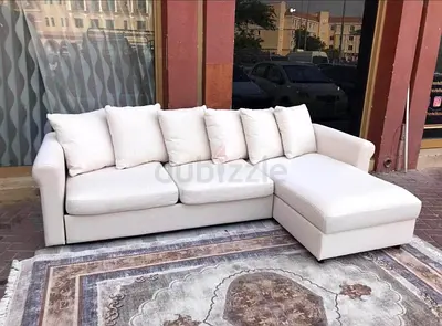 Ikea Gronlid L shape sofa bed Beige Excellent Condition