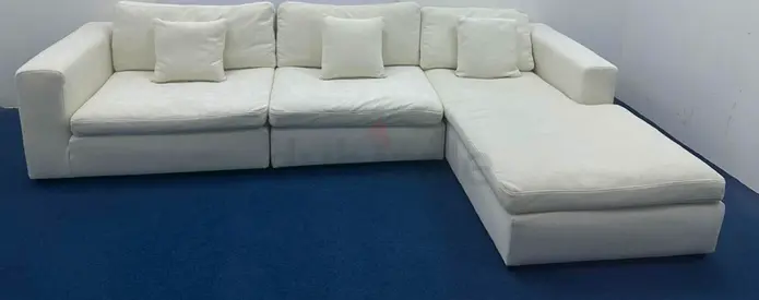 Still brand new marina home lshape sofa