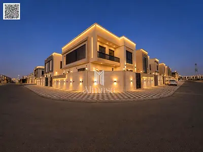 فرصه ذهبية لامتلاك فيلا كورنر بسعر مغرى تصميم اوروبى تشطيب سوبر ديلوكس شامل رسوم التسجيل والتملك موقع مميز مقابل حديقه وقريب شارع الشيخ محمد بن زايد