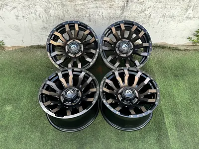 4x Original Fuel Blitz 17” 6holes -12mm
