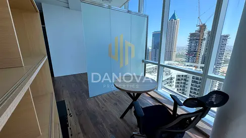 Fully Fitted & Furnished Office | 3 Partitions | Near Metro | Business Bay