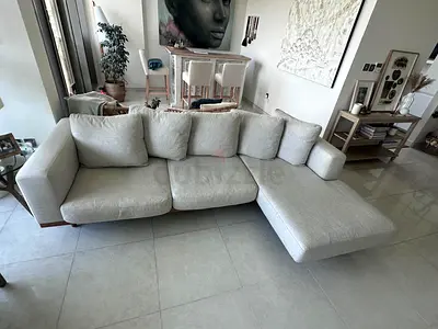 West elm Newport feather 🪶 filled L Shape Sofa
