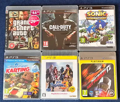 PS3 games for sale
