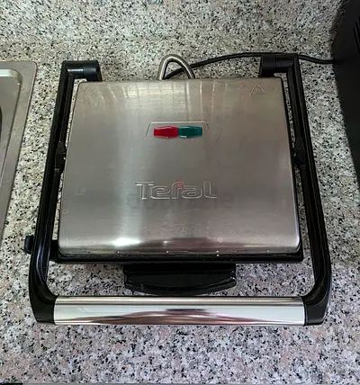 Tefal Stainless Steel Sandwich / Panini Grill for sale
