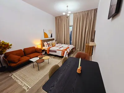 Stylish Monthly Rental | Fully Furnished Studio | Elite 5 Dubai Sports City